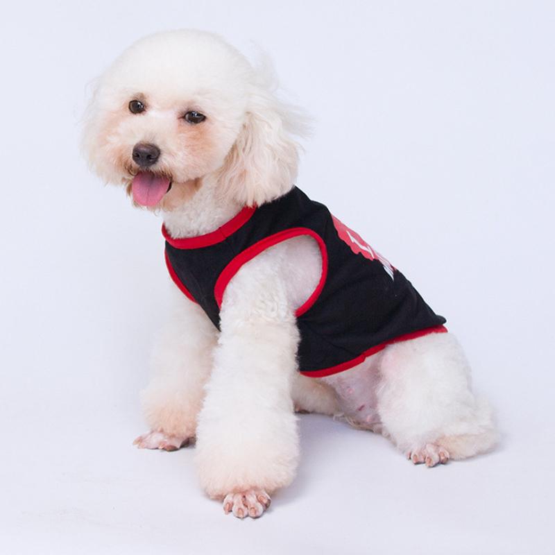 Lovely Puppy Cat Dog Sleeveless Vest Summer Pet Clothes for Small Dogs Chihuahua Maltese Pomeranian mascotas Clothing Outfit