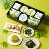 Ito Kyuemon Matcha Sweets Assortment Saikaaya Japanese Sweets (Warabimochi, Pudding, Monaka, Candy)