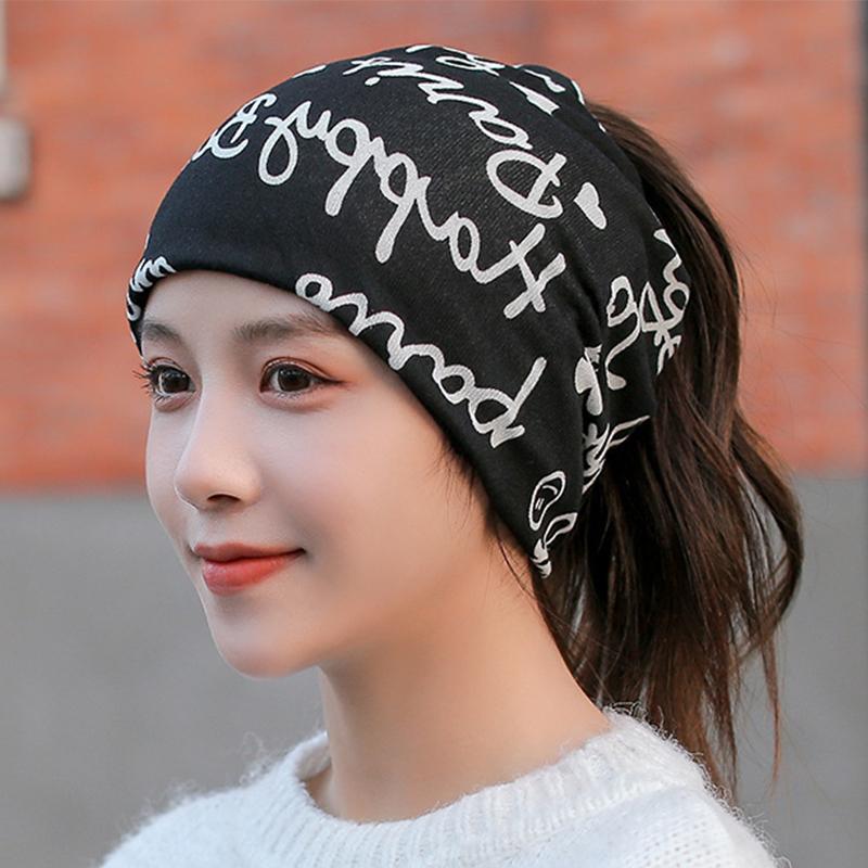 Winter Women Hats Cap Turban Tube Bandana Headband Outdoor Head Face Warmer Collar Headwear Kerchief