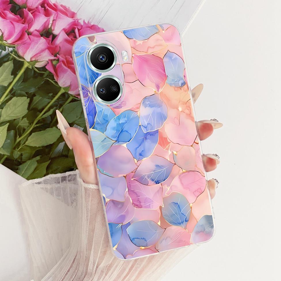 Clear Casing For Huawei Nova 10SE BNE-LX1 BNE-LX3 BNE-AL00 Cover For Huawei Nova 10 SE Case Fashion Butterfly Funny Cute Painted