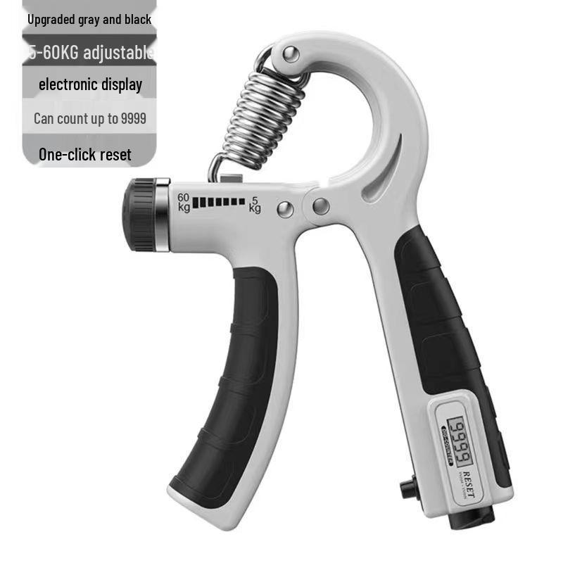 Adjustable Grip Strengthener with Counter for Hand and Arm Rehabilitation Training