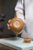 Auspicious Dragon Bone Gold Sand Yixing Zisha Teapot 340cc Large Capacity