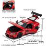 1:Масштаб 1:32 Supra GT4 Prado Модель автомобиля Игрушка Двери открываются Звук Свет Оттянуть Назад Высокодетализированные Модели автомобилей для Детских Игрушек