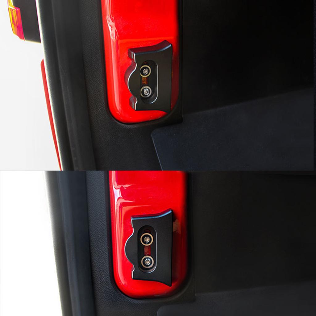 Пластиковый ограничитель задней двери, защелка задней двери, стопорный бампер, комплекты для Wrangler JL JLU 2018-2022, внешние аксессуары