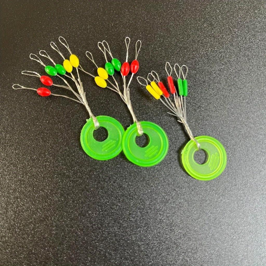 600 шт. 100 групп Стопор для поплавка Стопор для поплавка Овальная бусина Пространство Оснастка для лески