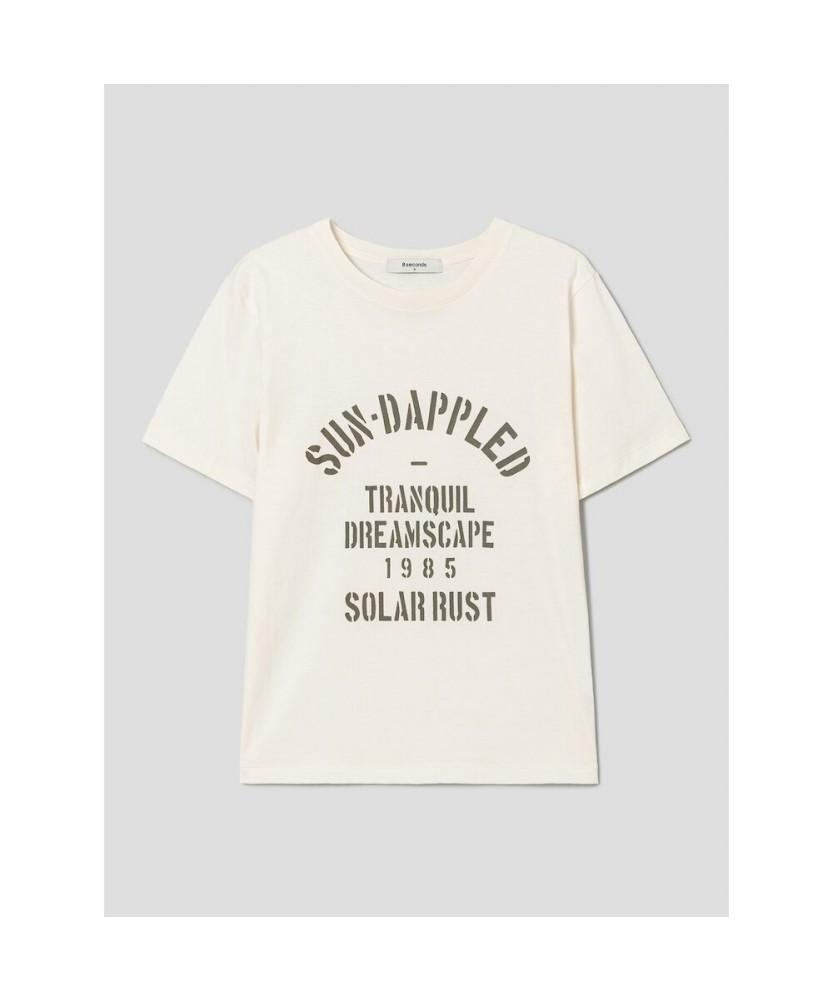 8SECONDS Simple Lettering T-Shirt_Entry White
