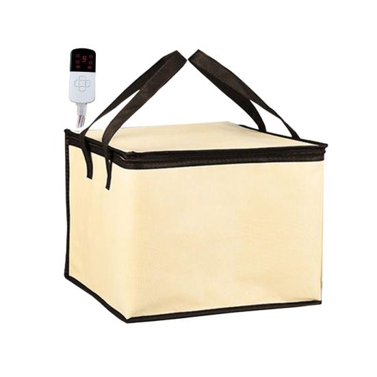 Ящик для расстойки теста, расстойка хлеба с регулятором температуры и времени, изоляция из алюминиевой фольги, большая емкость для ферментации хлеба