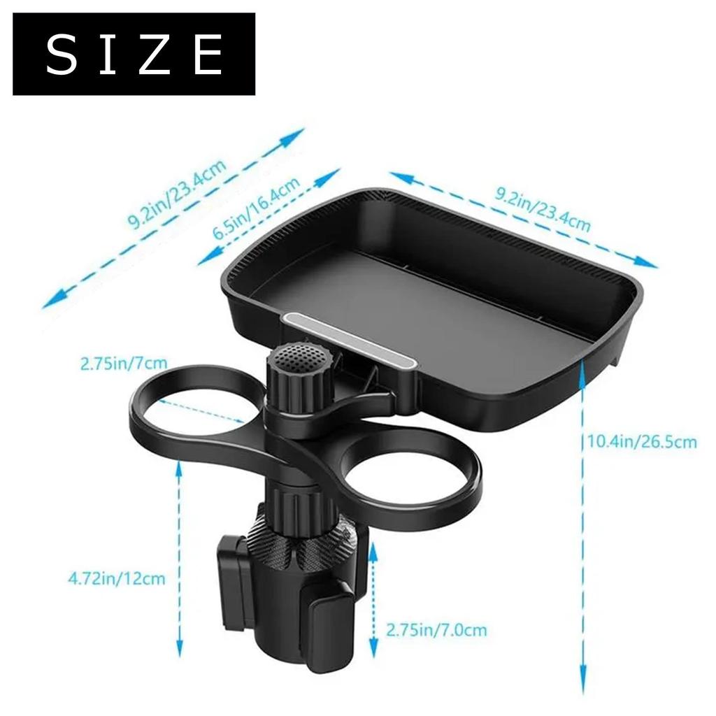 NOELAMOUR Car Cup Drink Expandable Smartphone Drink Car Accessories Holder, Holder, Tray, Stand, Stand,