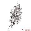 1PCS Waterproof Tattoos Temporary Tattoo Sticker Flowers Rose Body Tattoos for Women Art Arm Hand Tattoos Wolf Tiger Lion Painting Tatoos