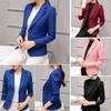 Blazer Spring Women's Fashion Slim Coat Casual Jacket Long Sleeve One Button Suits Women Work