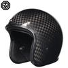 Carbon Fiber Helmet Battery Electric Vehicle Helmet Half Helmet Retro Helmet Outdoor Riding Helmet Men's and Women's Riding