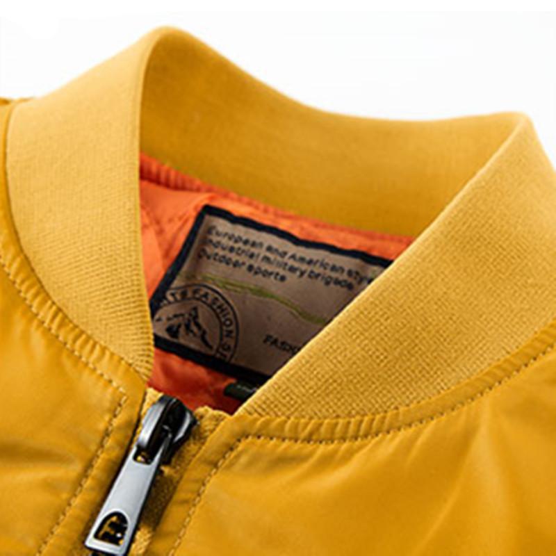 Зимняя модная куртка с воротником-стойкой, мужская куртка-бомбер, мужская ветровка, утепленные куртки, пальто, мужская одежда, повседневная куртка для инструментов