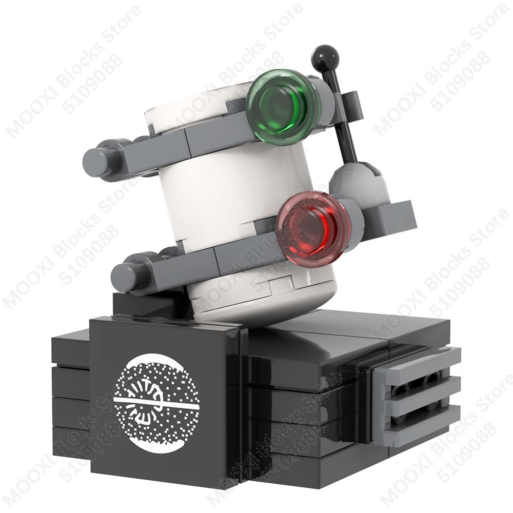 MOOXI MOC Звездные Войны Фильм Робот Солдат Истребитель Танк Оружие Модели Сцены Битвы Кирпичики Строительные Блоки Фигурки Игрушки Детские Подарки