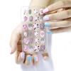 Children Press On Candy Color Self Adhesive Fake Nails False Nails Nail Art Manicure Tips