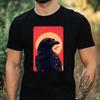 Mens Crow Sunglasses Cotton T-Shirt Size XS To 5XL-