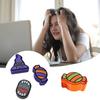 Halloween Fidget Clicker Witch Hat Keyboard Clicker Skull Stress Relief Sensory Fidget Toy for Office Workers Travel or Classroom Use