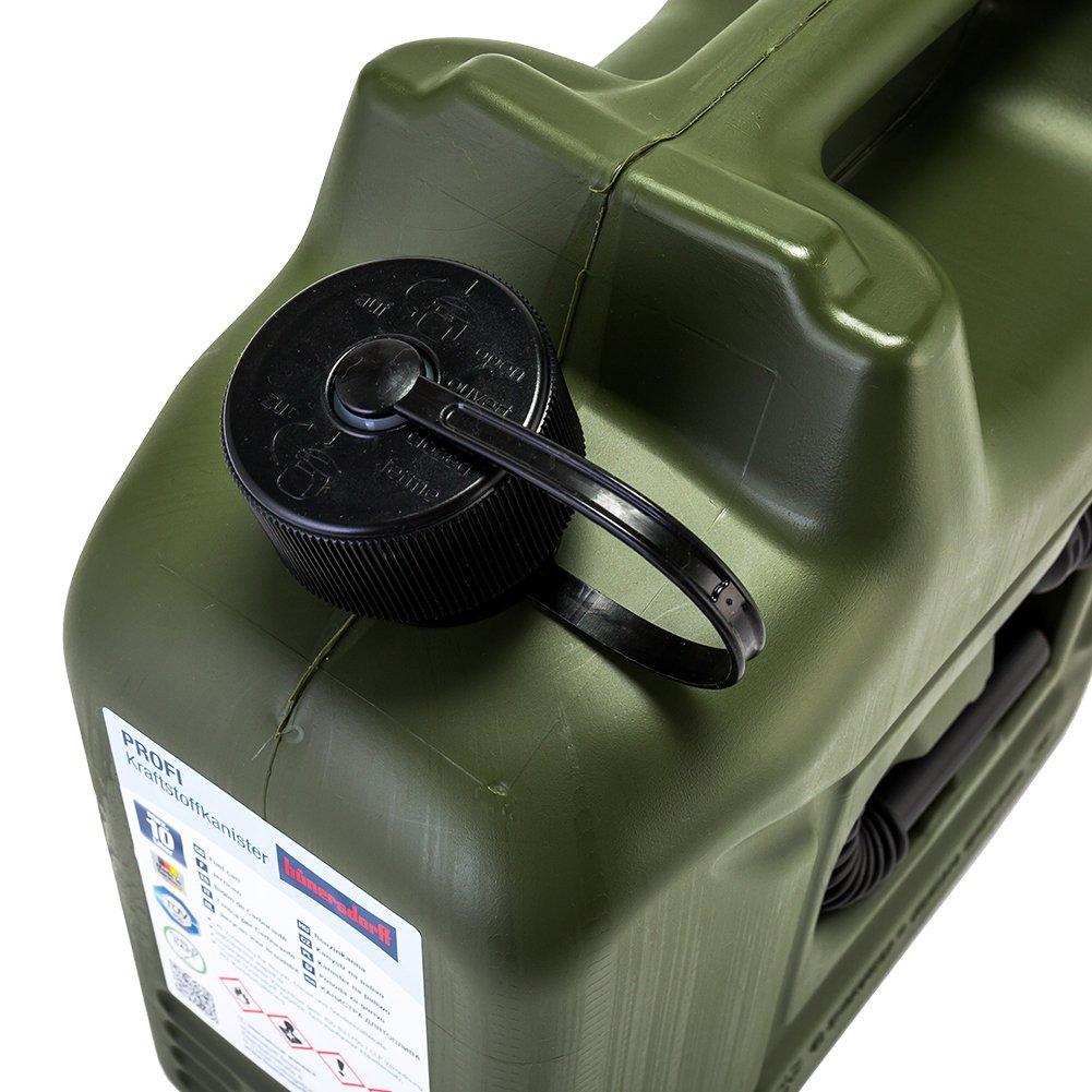 HUNERSDORFF Топливный бак Polytank Fuel Campro 10L Водяной бак 801000 Olive Olive FUEL CAN PRO Топливный керосиновый бак Канистра для кемпинга на открытом воздухе [Hunersdorff]