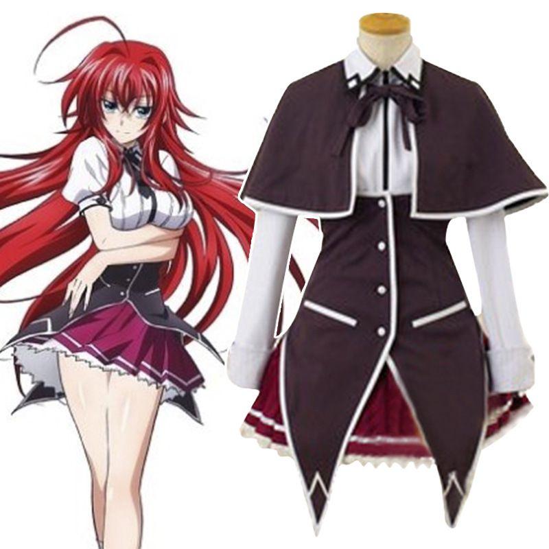 Аниме High School Dxd Rias Gremory Koneko Toujou Хэллоуин Косплей Платье Набор