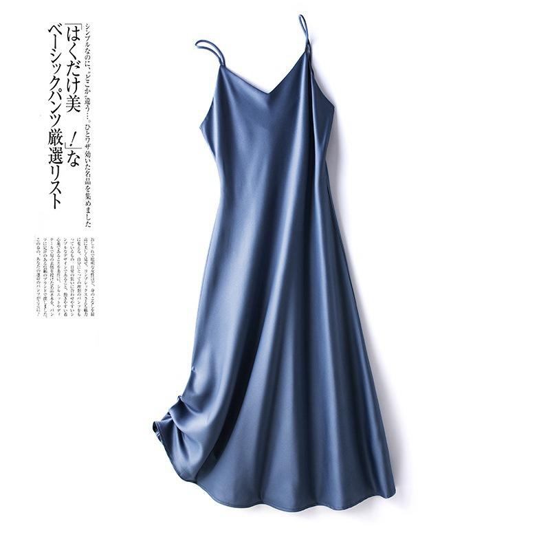 Платье для сна, ночная рубашка, сексуальные платья, однотонная ночная рубашка, одежда для сна на подтяжках с V-образным вырезом