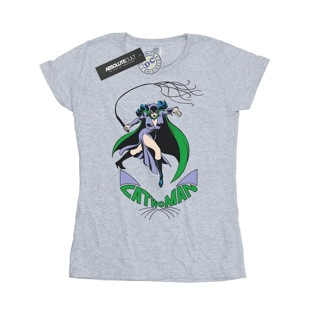 DC Comics Womens/Ladies Catwoman Whip Cotton T-Shirt