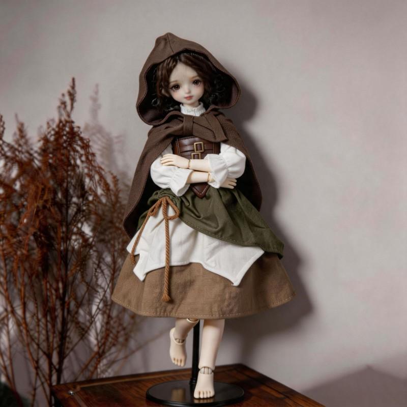 6-inch BJD Doll Outfit Set 30cm Female Dolls Clothes Only No Shoes