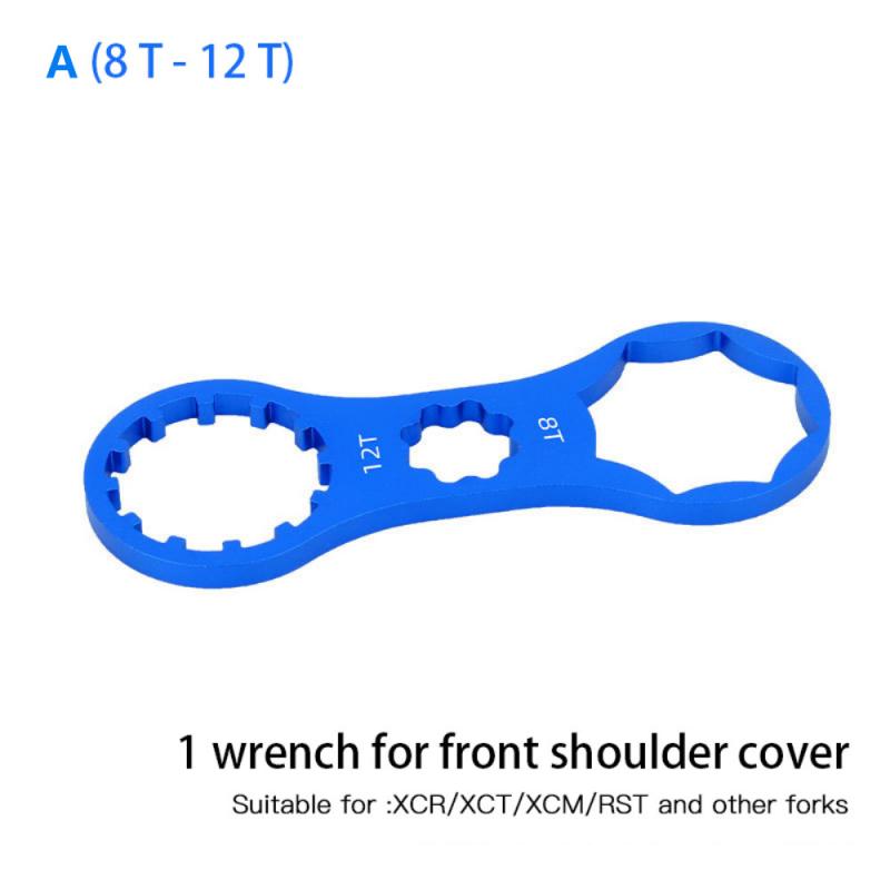 Ключ для вилки велосипеда, инструменты для ремонта передней вилки велосипеда для Suntour XCR XCT XCM RST 8/12T 27/28 мм, инструмент для снятия передней вилки