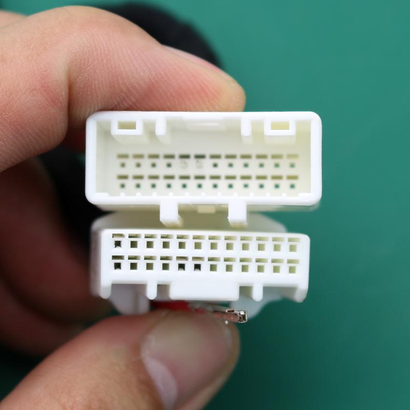 Автомобильная камера заднего вида для Toyota Land Cruiser Prado 2010~2018 оригинальный видео вход переключатель RCA адаптер разъем преобразователь провод кабель