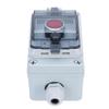 Button Switch Outdoor Water Proof Box IP67 Red Emergency Stop Prevent Misoperation with Protective