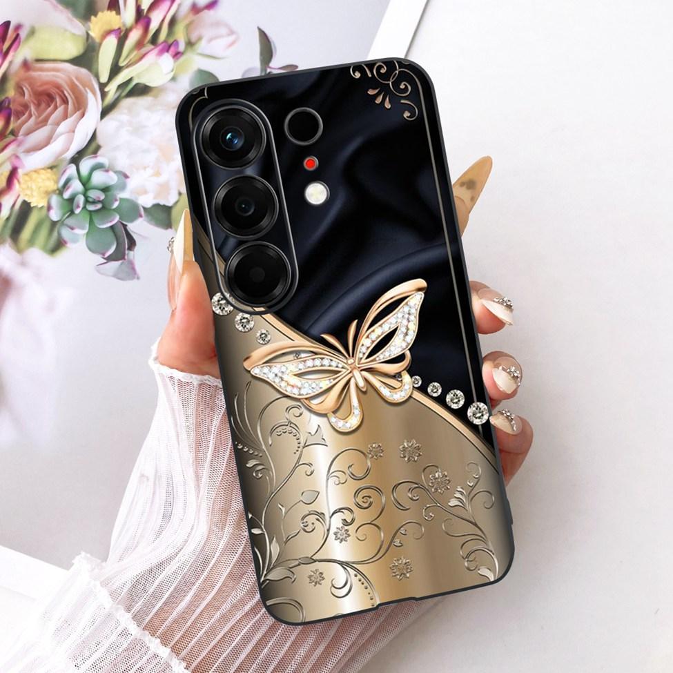 Чехол для Tecno CN5 Чехол для Tecno Camon 50 4G Модный Бабочка Милый Кот Крутой Расписной Мягкий Чехол для Телефона Для Techno Camon50 4G