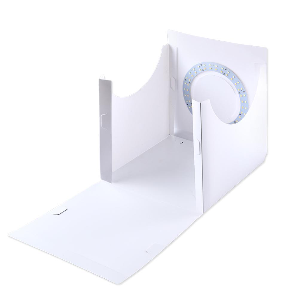 PULUZ Mini складной лайтбокс для фотостудии светодиодная панель софтбокс для фото фона комплект