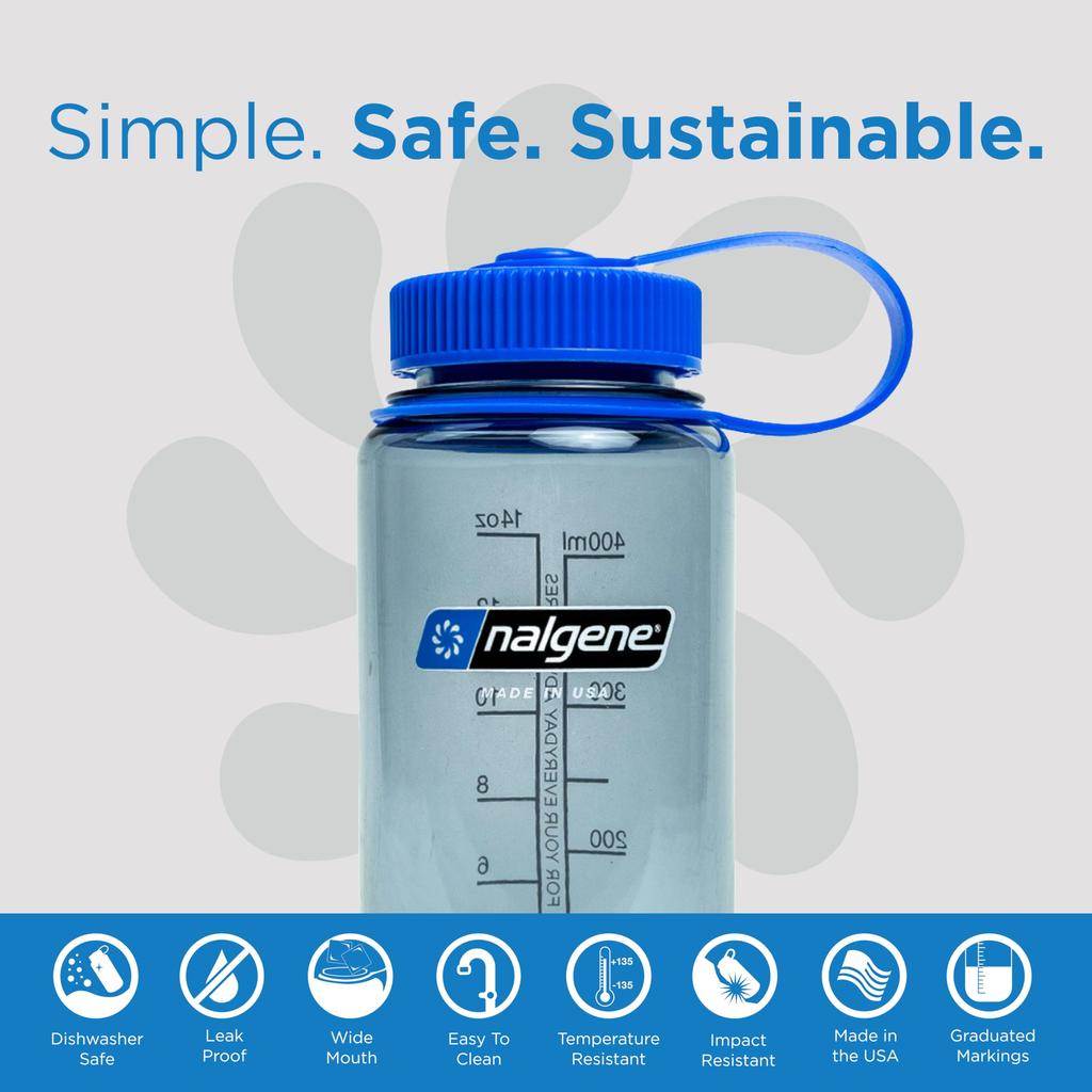 Nalgene Wide Mouth Tritan Renew GY 0.5L