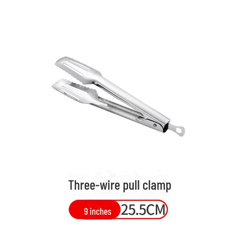 Автоматический выдвижной пищевой зажим из нержавеющей стали для хлеба, гриля, шведского стола и выпечки