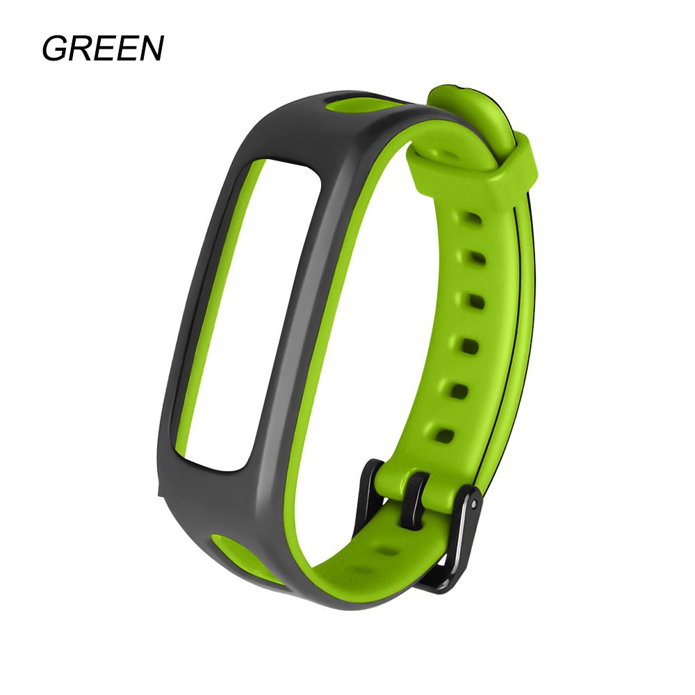 Dual Color Bracelet Colorful Soft Silicone Strap Watch Band Wrist Watchband Wristband