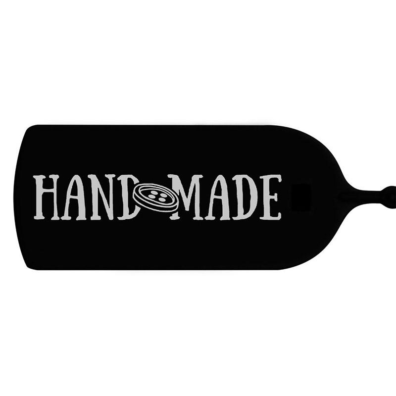 100 шт., пластиковые бирки ручной работы, этикетки для поделок, одежды, обуви, сумок, бизнес-подарок