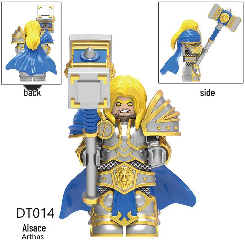 Эксклюзивный винтажный набор мини-конструкторов DT8904 Эльзас