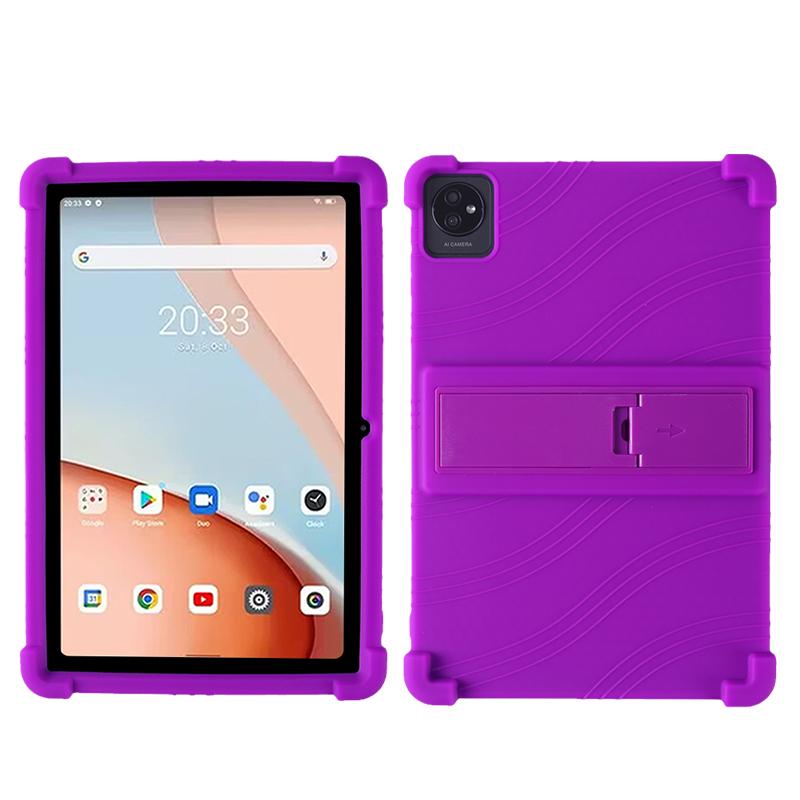 Силиконовый чехол для планшета Blackview Tab7 WiFi со встроенной подставкой и текстурированным захватом