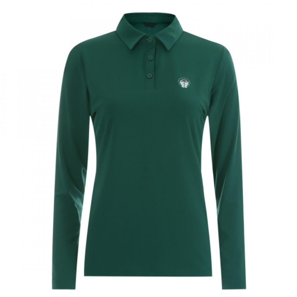 Shop Women Collar Neck Hiking OuTdoor Long Sleeve T shirT Green Iu Wsh 11846