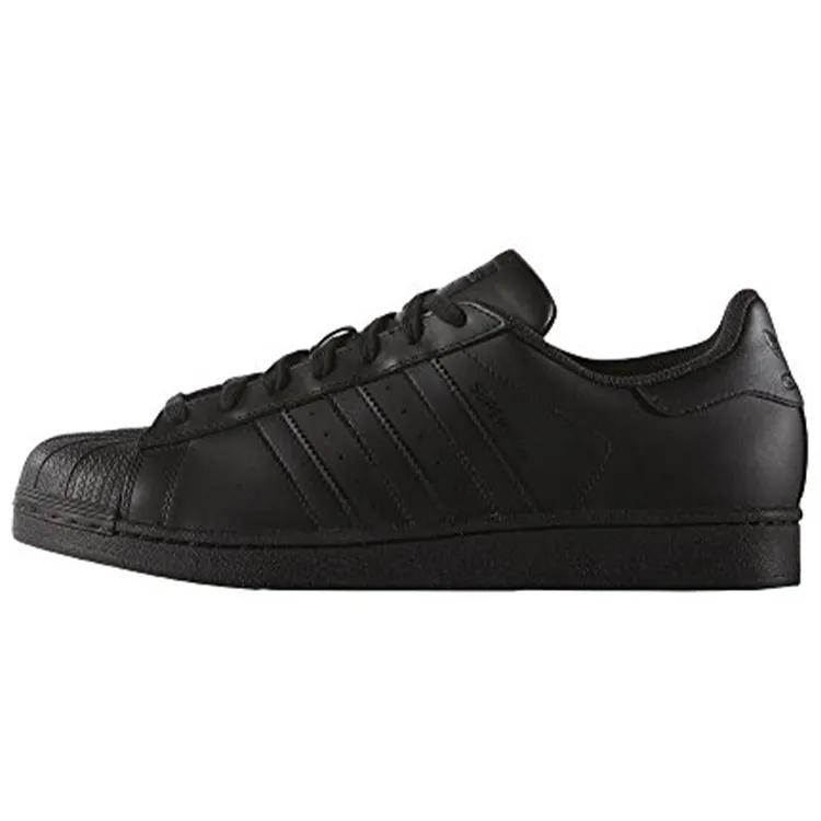 adidas Тональная основа 'Core Black' от Superstar (унисекс) Черный / Черный / Черный Кеды для скейтбординга AF5666