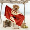 Lamine Yamal Lamina Final Football Artwork Beach Towel Soft Durable Quick-Dry Comfortable Lightweight Suitable for Swimming, Gym, Camping, Yoga Vacati