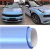 3.3x5 футов двухцветная фантомная серо-фиолетовая виниловая пленка для экстерьера автомобиля, глянцевая хамелеоновая пленка, наклейки для стайлинга автомобиля