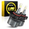 AUXITO 2Pcs PSX24W LED Canbus H10 H11 H8 H16 PSX26W H27 880 881 LED Fog Light CSP 3000K Yellow 6500K White Car Driving Fog Lamps