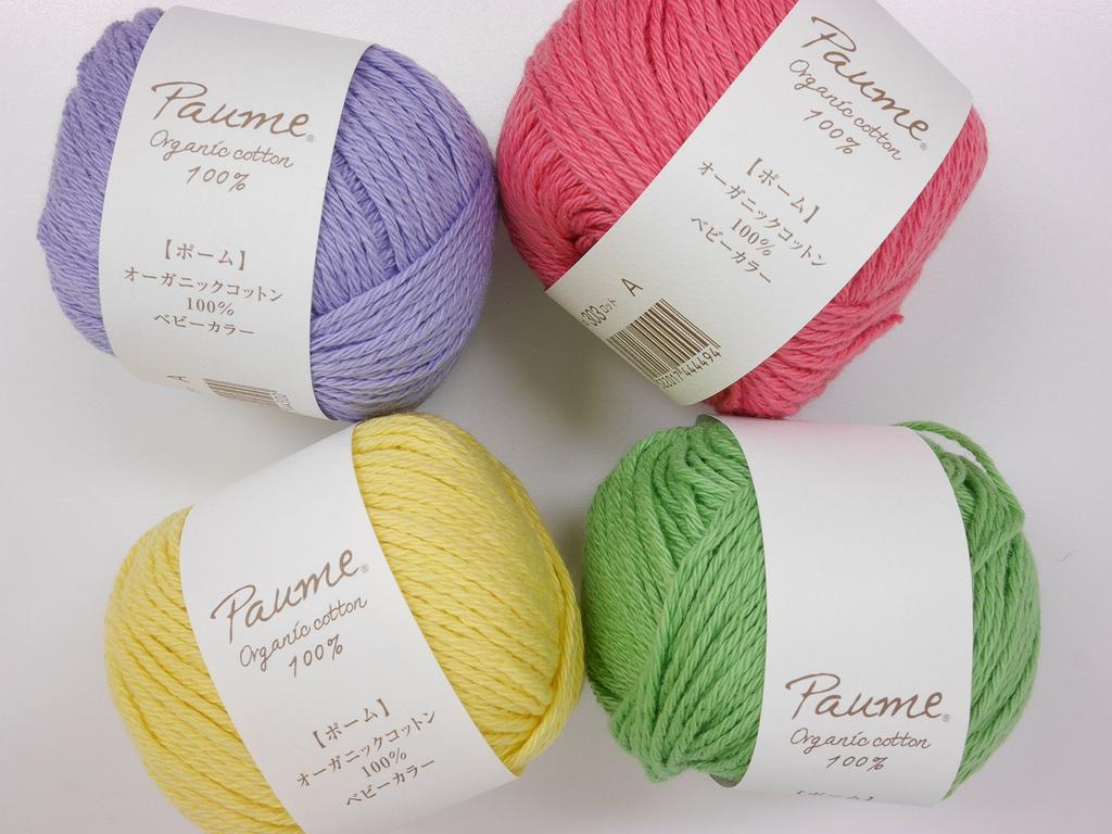 Hamanaka Пряжа Pom Baby Color Средний моток 0188 Пряжа, Вес, Цвет. 302, Желто-зеленый, 25 г, Прибл.. 70м, 5,