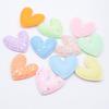 12 шт. 48*45 мм, мягкие аппликации в виде сердечек для одежды «сделай сам», шляпа, обувь, нашивки для шитья, зажимы для головных уборов ручной работы, аксессуары для декора с бантом