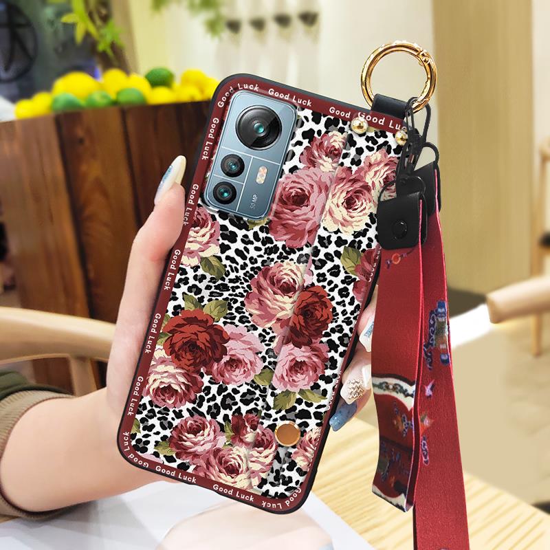 Kickstand Protective Phone Case For Blackview A85 Wrist Strap Dirt-resistant Soft case Back Cover Phone Holder Anti-dust