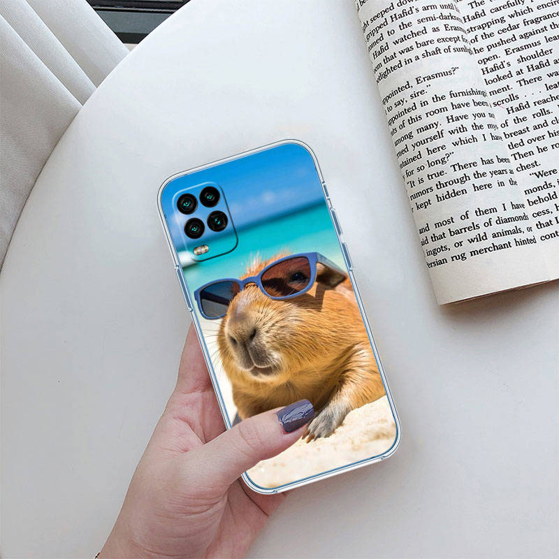 IR4 Capybara Cute Case for Motorola E22S E7 G6 G7 G8 G9 Plus Power Play G10 G20 G04 E30 E40 E22 E20 E13 E15 G22 G23 G05 G75 G35 G55