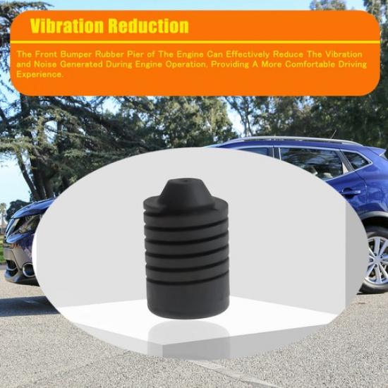 Два стопора-буфера капота и бампера Replacement Fit для Nissan Titan 2007-2015
