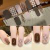 14Strips Nail Patch Floristic Nail Art Stickers Gel Nail Polish Strips  DIY Nail Art Making