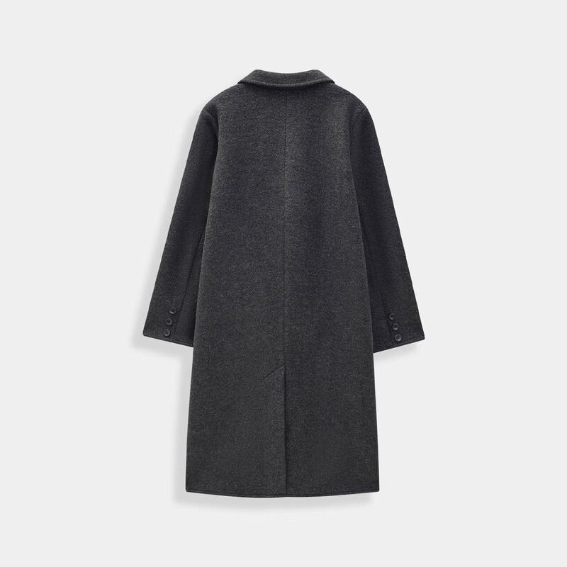 IEF Women's Petite Mid-Length Woolen Coat