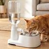 Anti-Wet Mouth Gravity Cat Water Dispenser Prevent Black Chin Cat Drinking Fountain  Living Room
