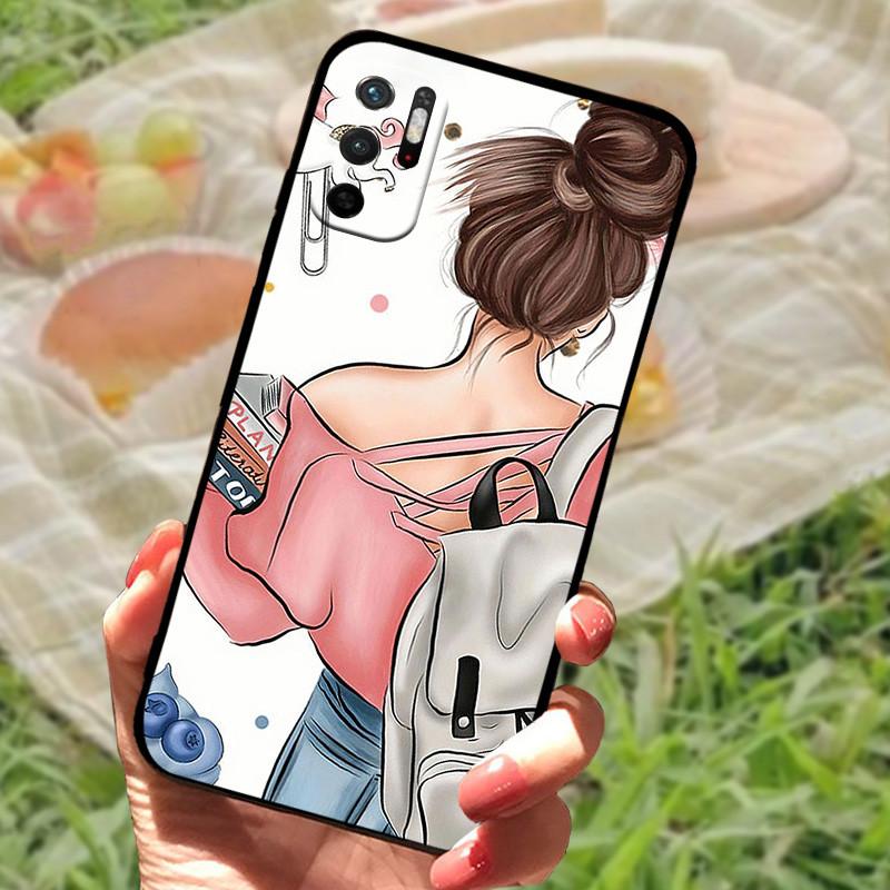 Для Xiaomi Redmi Note 11SE Чехол-бампер Силиконовый Мягкий Мраморный Черный Funda Coque для CRedmi Note 11 SE 5G Защитный Note11SE